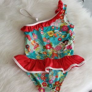 Ruffle mermaid swimsuit 🌊
